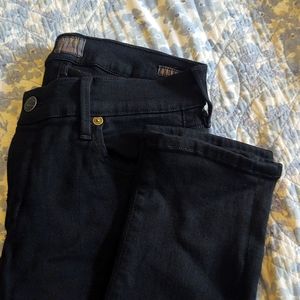Black super skinny pants